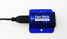 図-1　加速度計測ユニット　Geo-Stick