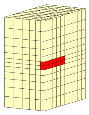 トンネルが存在する要素の分割