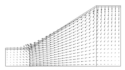 図5　流速ベクトル分布