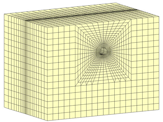図1 3次元数値モデル