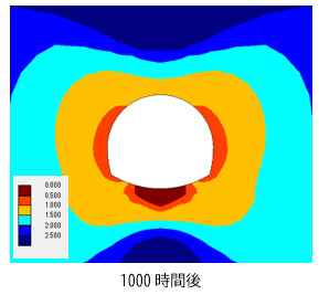図7 安全率分布・1000時間後