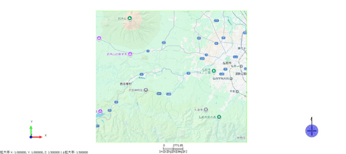 道路地図情報の例（図）